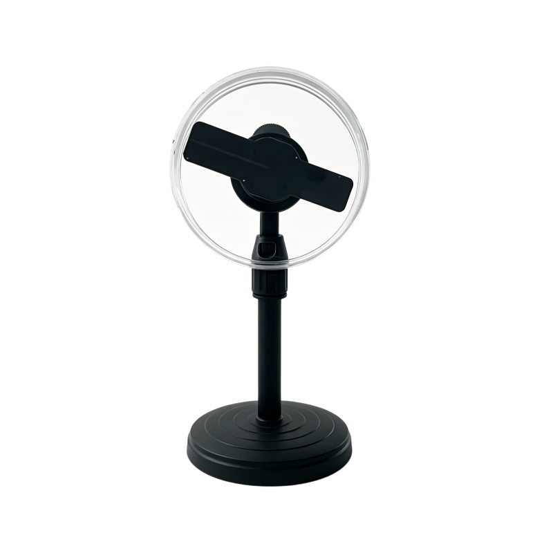 Wiilala Disesktop 3D Holographic Fan, 4.72 Inch  With WiFi Projector, Built-in Video - HD  LED Holographic Display Screen, Suitable For Shops, Festival Gifts  Built Built-in Speaker Bluetooth,5V2A-USB photo 4