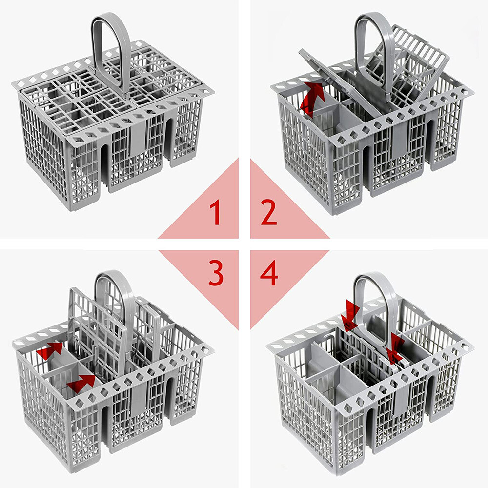 Universal Dishwasher Cutlery Basket Cage Storage For Ariston Hotpoint Indesit AU photo 4