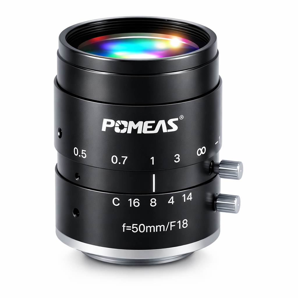 LFE-5018M 50mm F1.8 5MP Fixed Focal Length Machine Vision Lens For 2      3 Inch Industrial Cameras photo 3