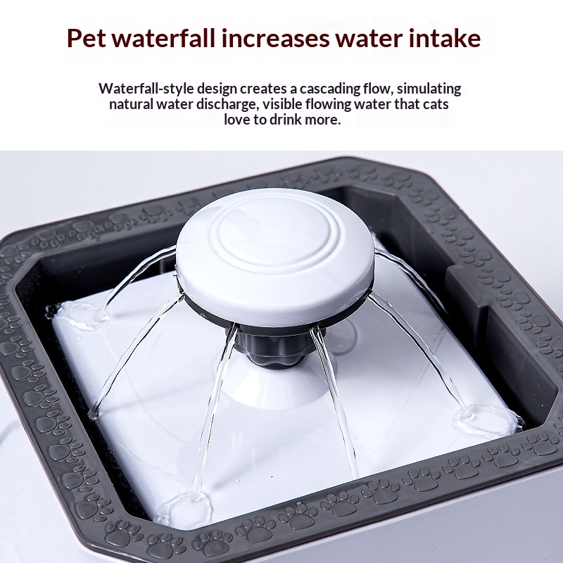 Quiet Smart Circulating Detachable Washable Pet Water Fountain photo 8