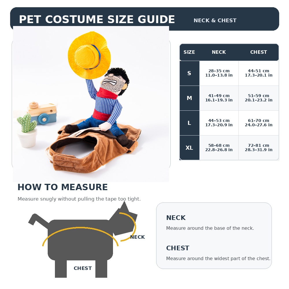 Dog Halloween Costumes, Funny Dog Cowboy Rider Costume, Adjustable Pet Halloween Cosplay Costume For S M L XL  Dogs photo 3