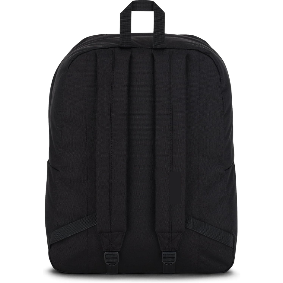 SuperBreak One Backpack, Lightweight Durable Bookbag With Main Compartment & Front Organizer Pocket, Black photo 4