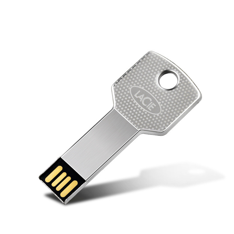 Ultra-thin Waterproof Conjoined Metal Key USB Drive photo 1