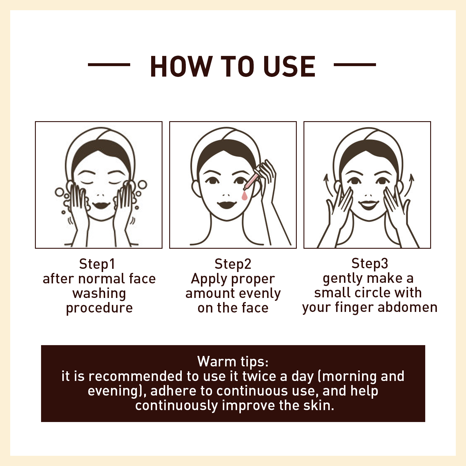 OUHOE Rice Anti Wrinkle Essence, Repairs Skin Moisturizes Firms Whitens photo 5