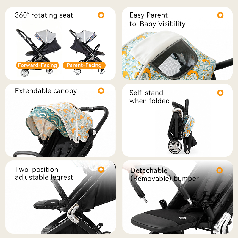 Baby Stroller S-003L photo 3