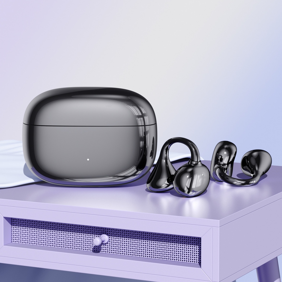 New M159 Cross-border Popular Clip On In Ear High Sound Quality, Low Latency, Long Battery Life Wireless Bluetooth Earphones Wholesale photo 1