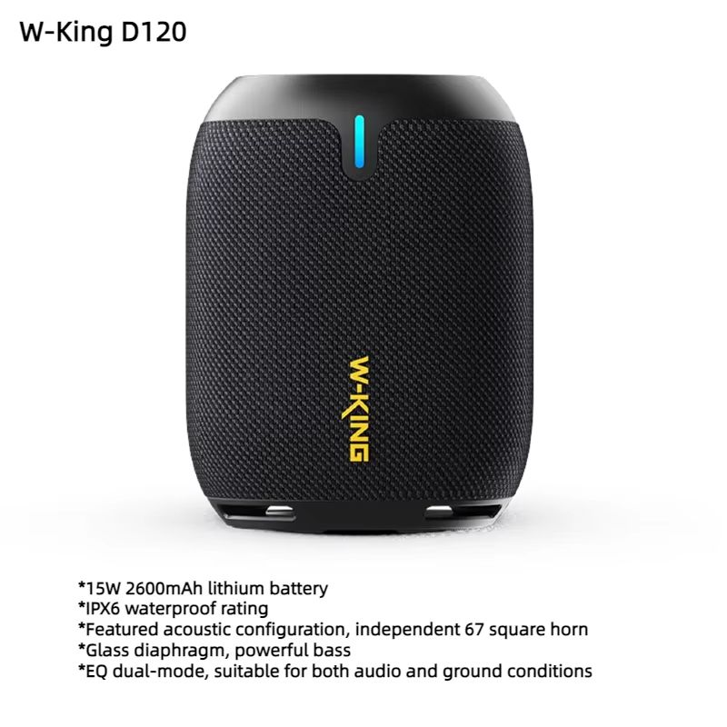 W-King D120 Portable Wireless Bluetooth Speaker photo 1