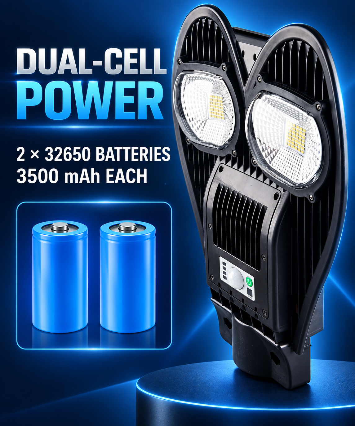 Solar Powered Motion Sensor Waterproof COB LED Work Light For Auto Repair W761B IP65 Street photo 8