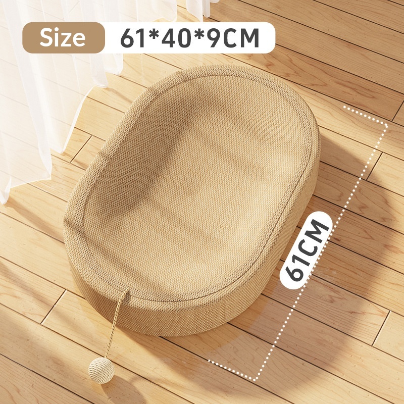 Cat Scratching Board Manufacturer Direct Supply Jute Wear-Resistant And Non-Shedding Cat Scratching Basin And Cat Nest Integrated Extra Large Clearance Pet Supplies photo 4