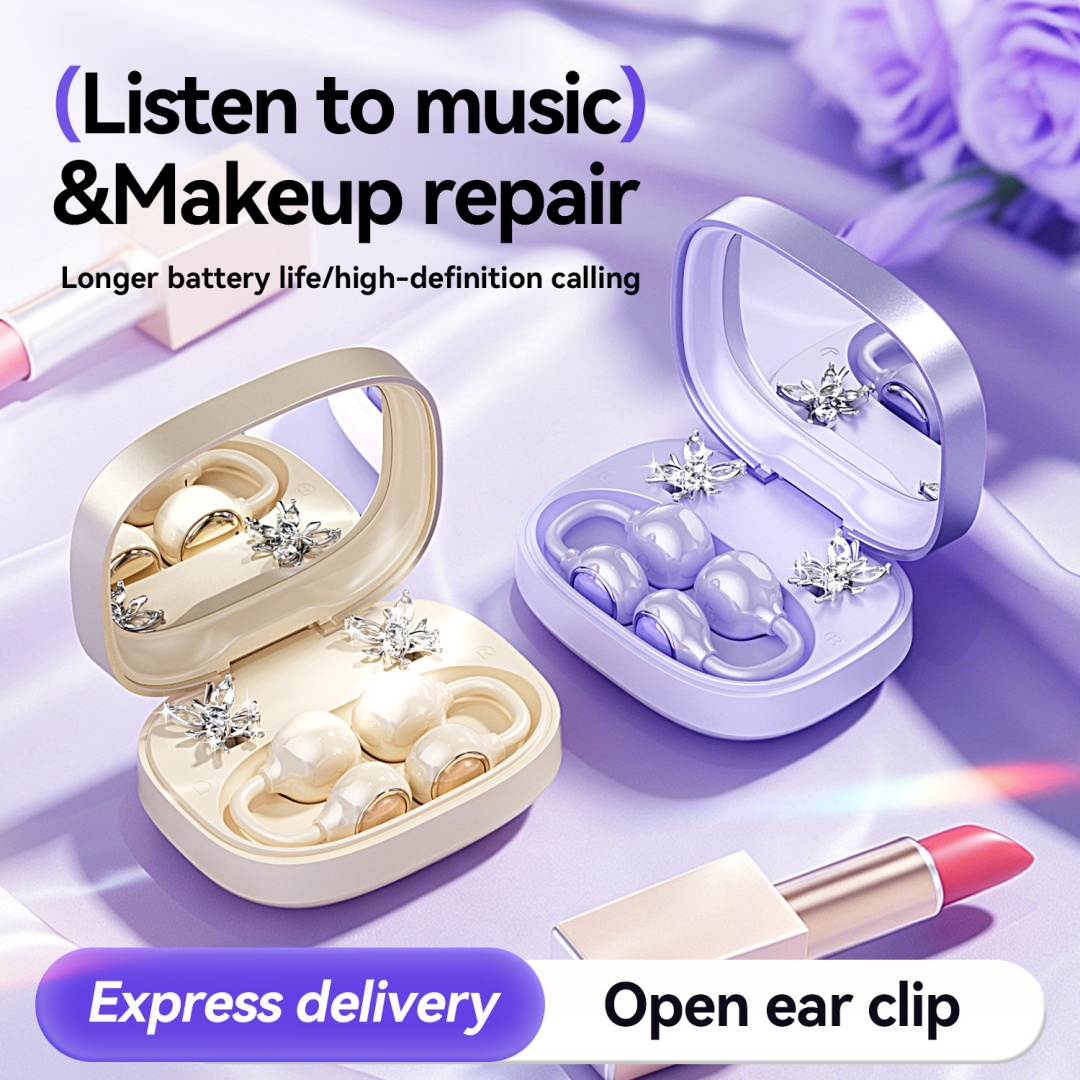 Cross Border Explosion M127 Long Range Hanging Earphone Private Model High Color Value Low Latency Wireless Bluetooth Headphones Wholesale photo 3