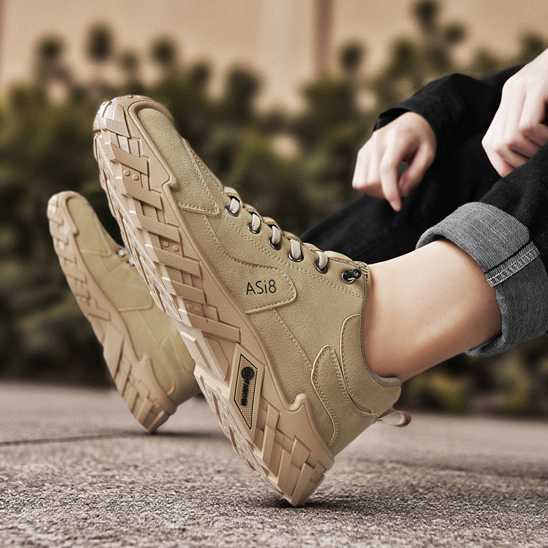 2026 New Arrival Premium Men's Platform Skate Shoes, Non-Slip Wear-Resistant Versatile Casual Athletic Work Shoes photo 2