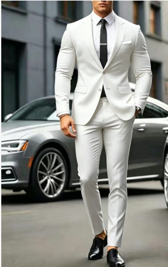 New Mens Casual Suit With Double-breasted Design photo 4