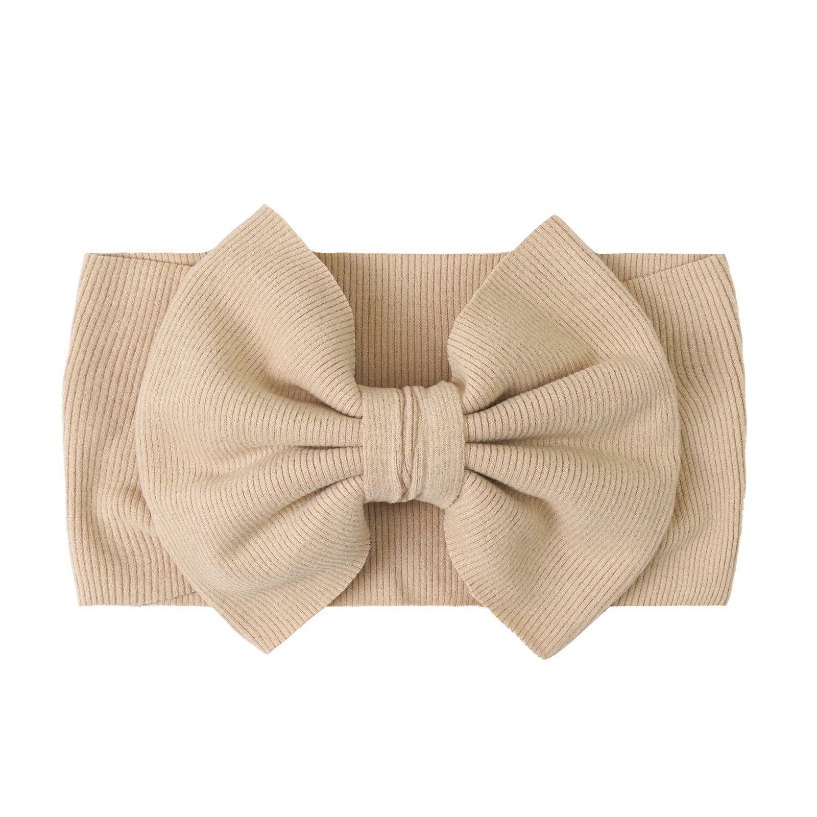 Wide-brimmed Ribbed Headband With A Large Bow photo 5
