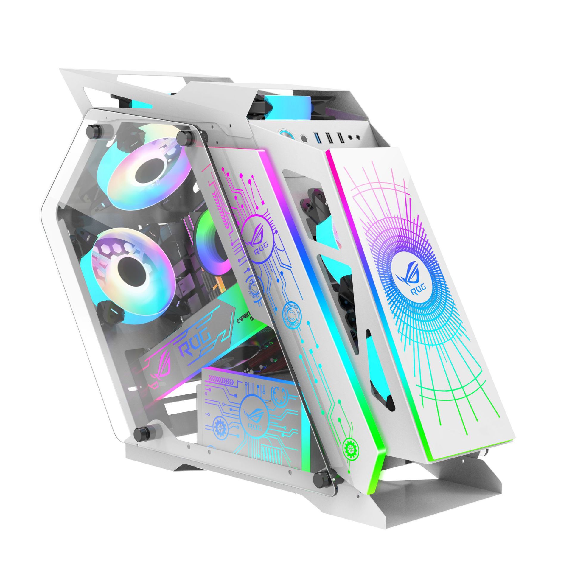 Table-type Box E-sports Internet Coffee Computer Special-shaped Table Box photo 7