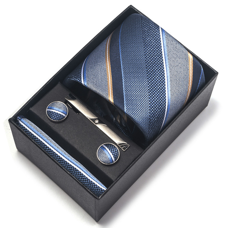 Direct-supply Mens Polyester Yarn-dyed Jacquard Formal Tie photo 4