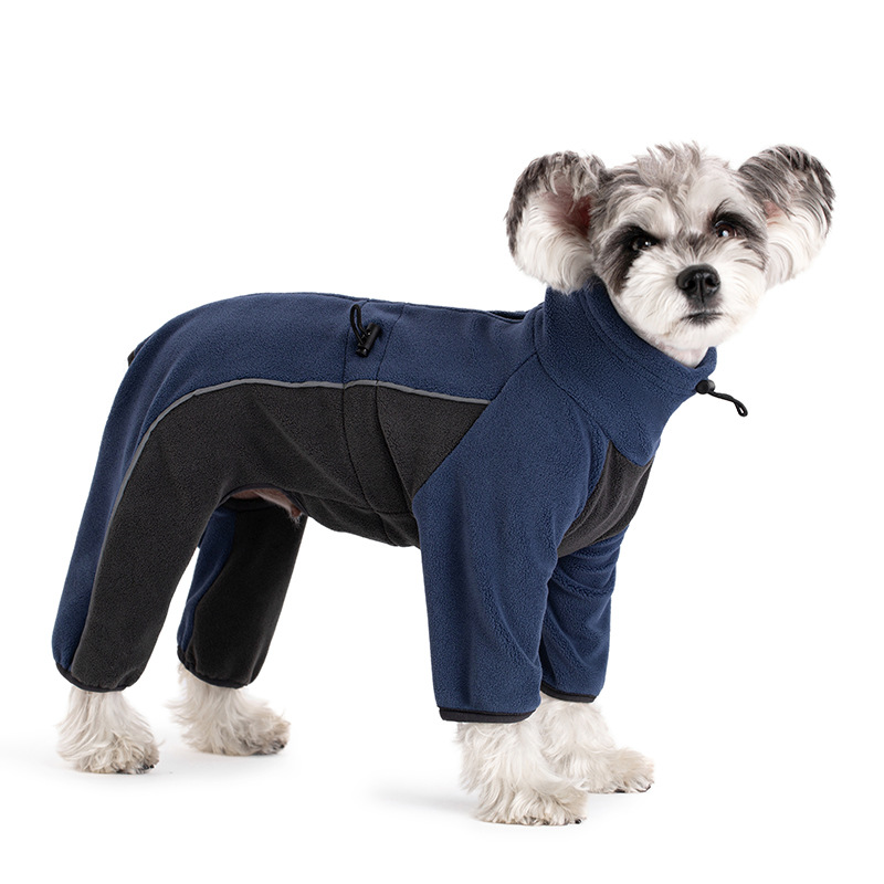 Pet Dog Clothing Warm Four-legged Cotton Coat photo 4