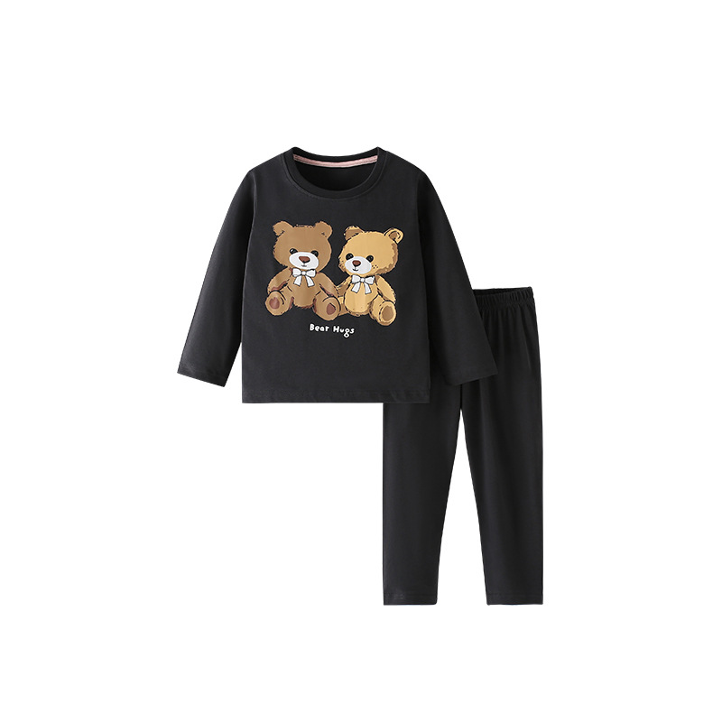 Children's Casual Round-neck Long-sleeve Set photo 2