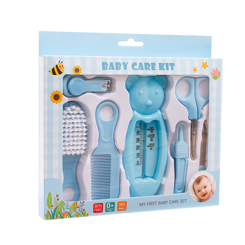 Water Thermometer Set English-packaged 7-piece Baby Care Kit photo 7