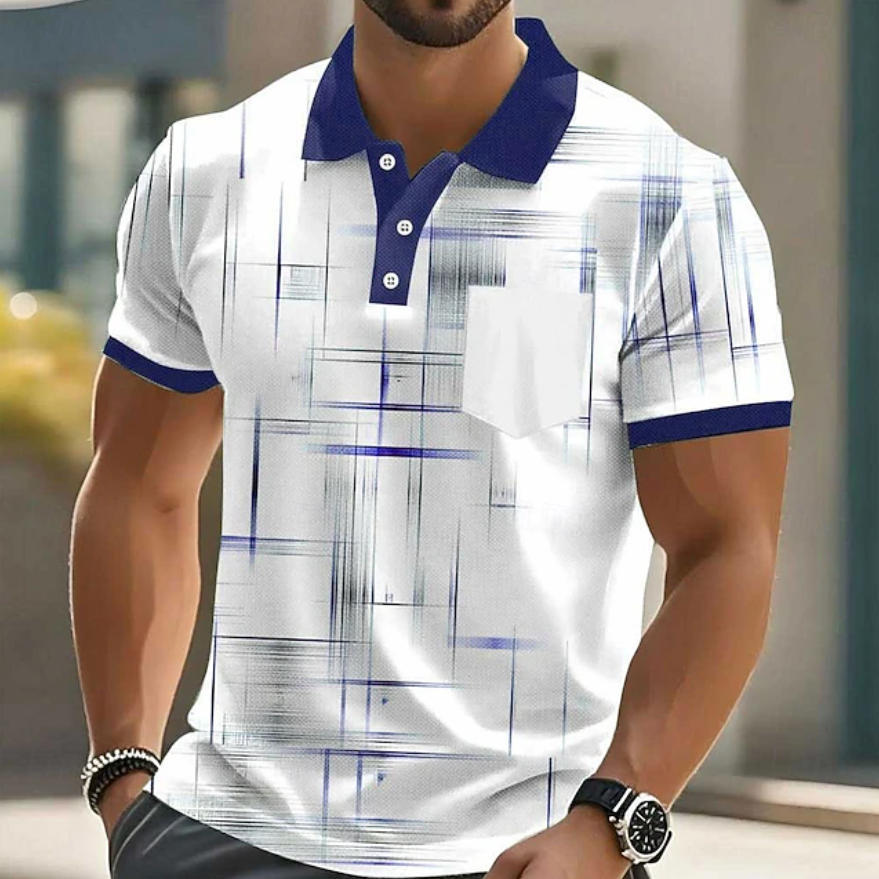 Men's Short-sleeve Fashionable Casual T-shirt photo 7