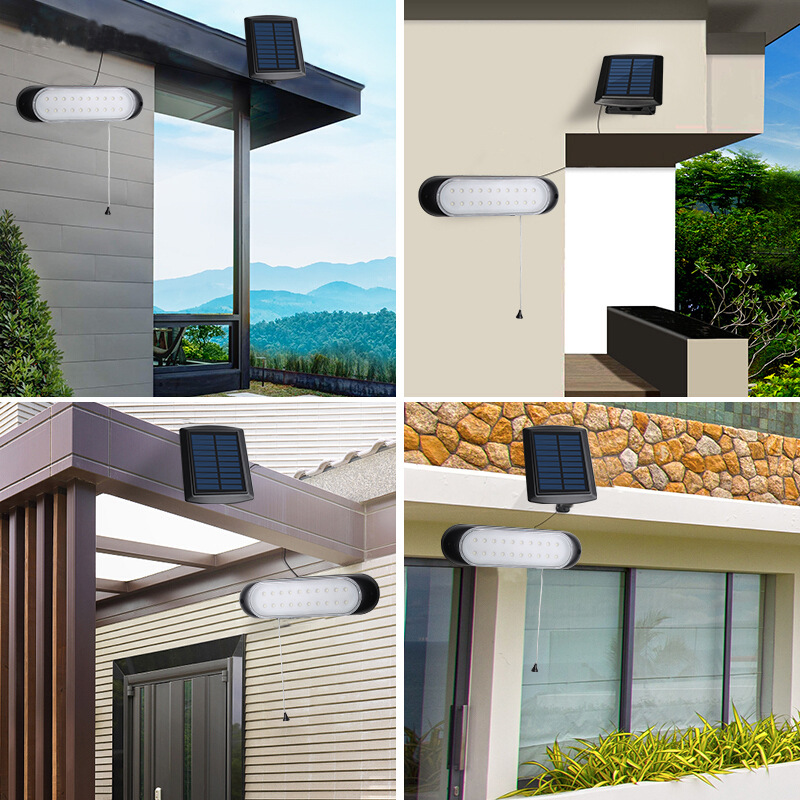 Crystalline Silicon Solar Panel With 20 LED Lights photo 3