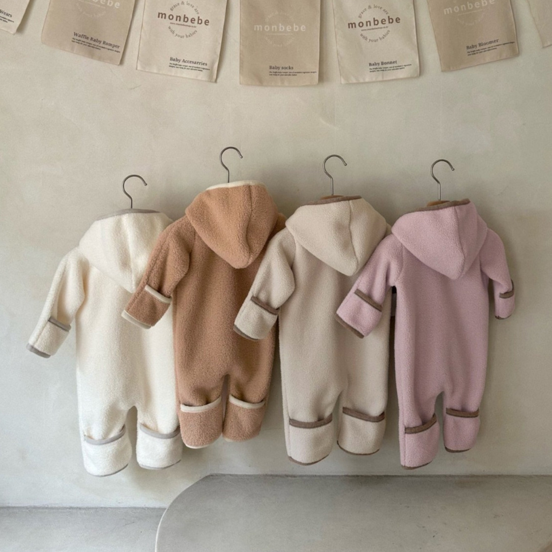 Winter Thickened One-Piece Romper For Babies photo 4