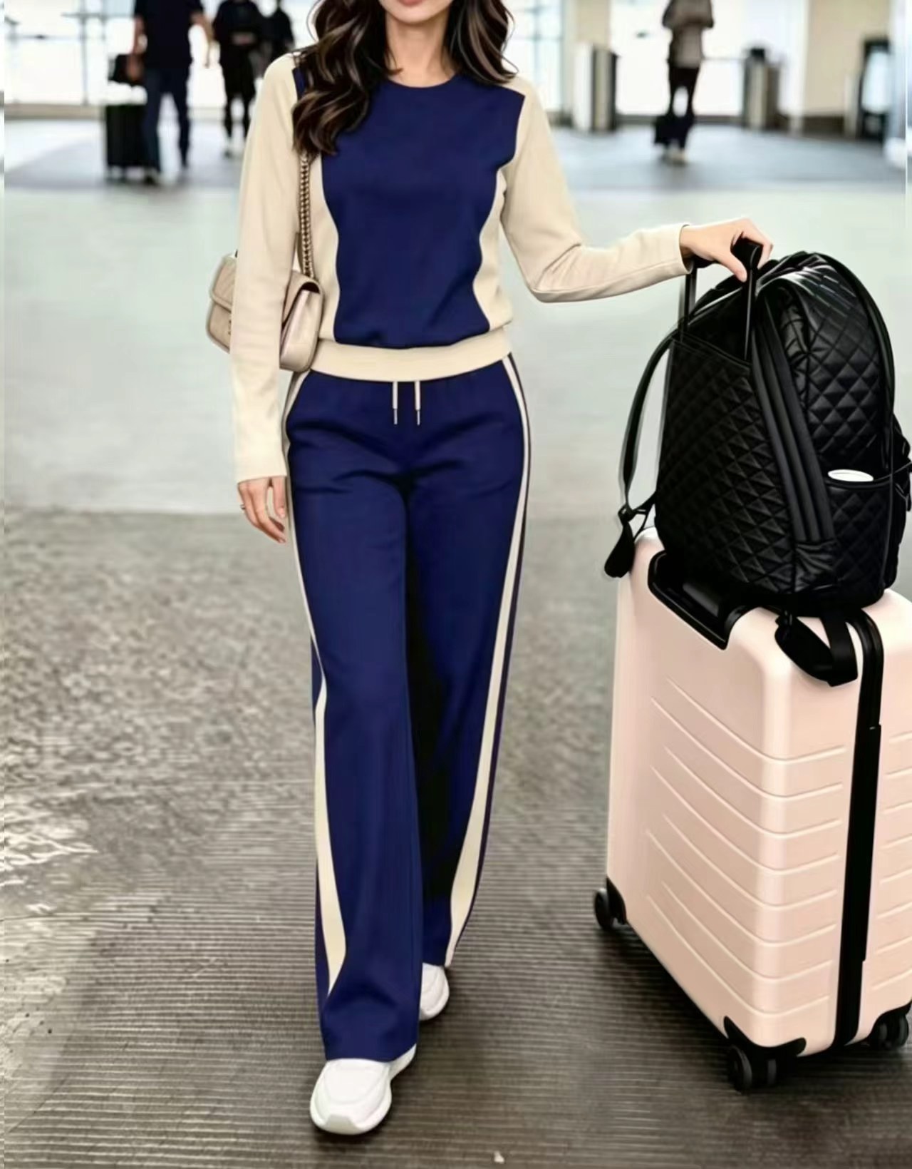 Women's New Long Pants Sporty Casual Set photo 6