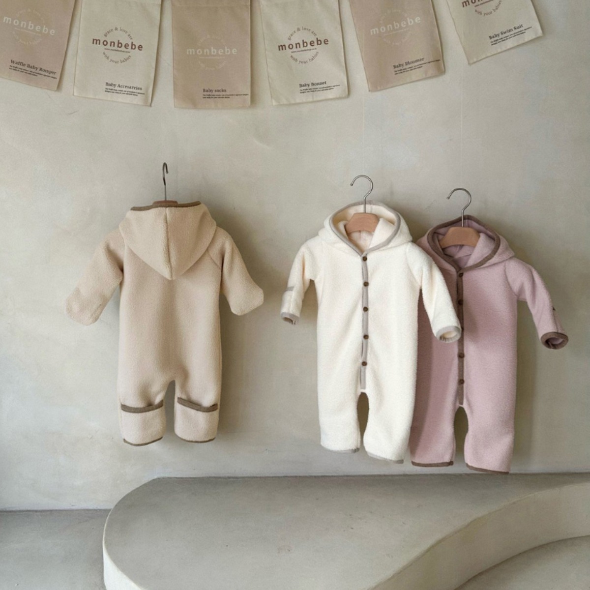 Winter Thickened One-Piece Romper For Babies photo 6
