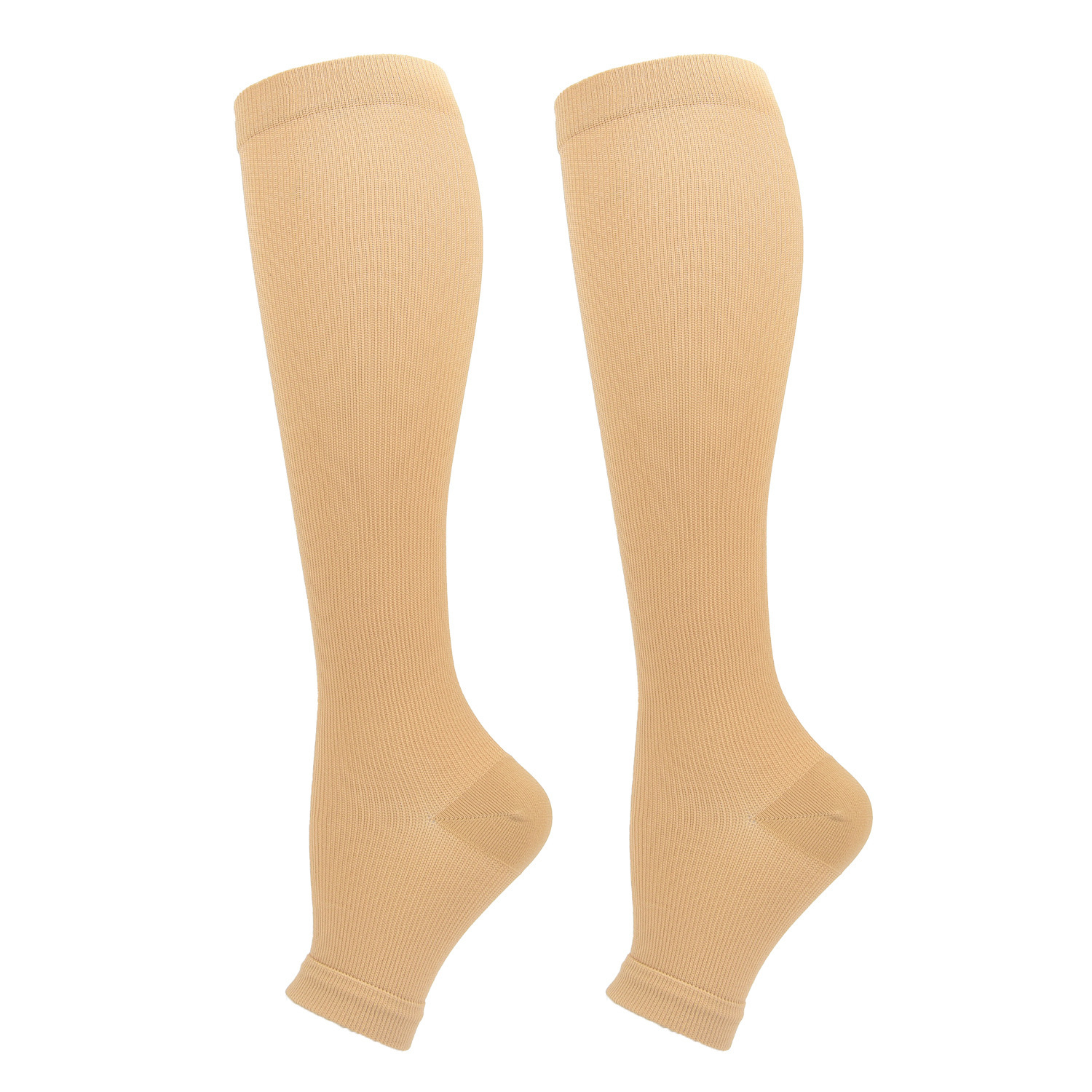 Zippered Compression Socks Open-toe Socks photo 5