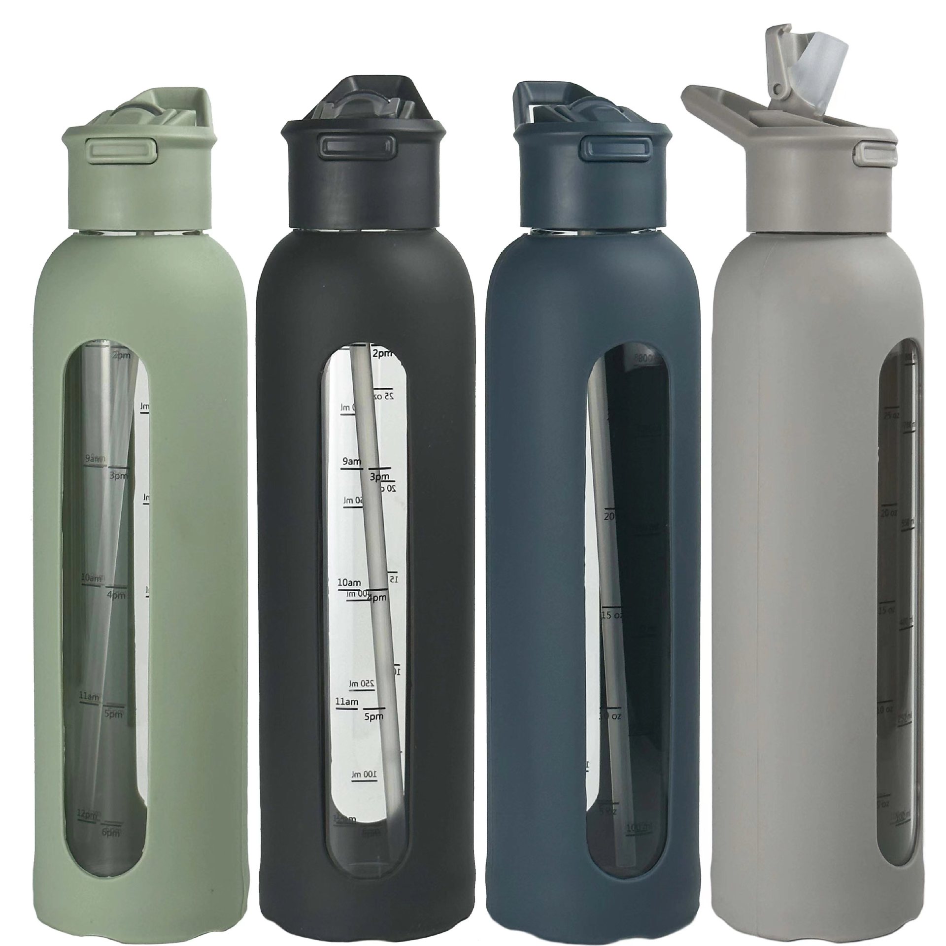 Large-capacity Portable Sports Water Bottle With Lid photo 8