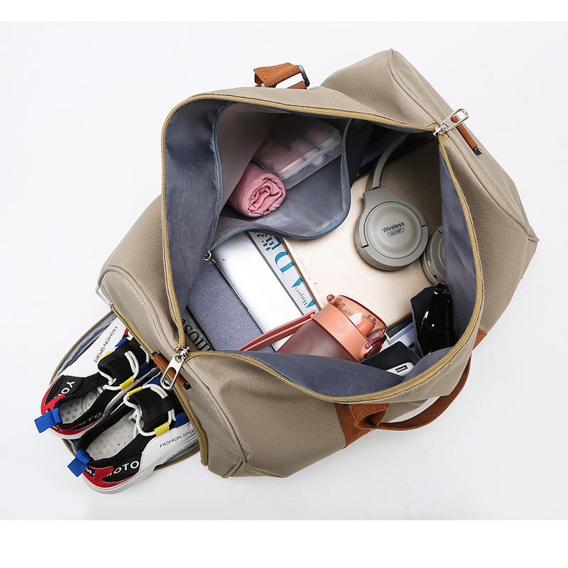 Large-capacity Fashionable Duffel Bag With A Separate Shoe Compartment Sports And Fitness Bag photo 7