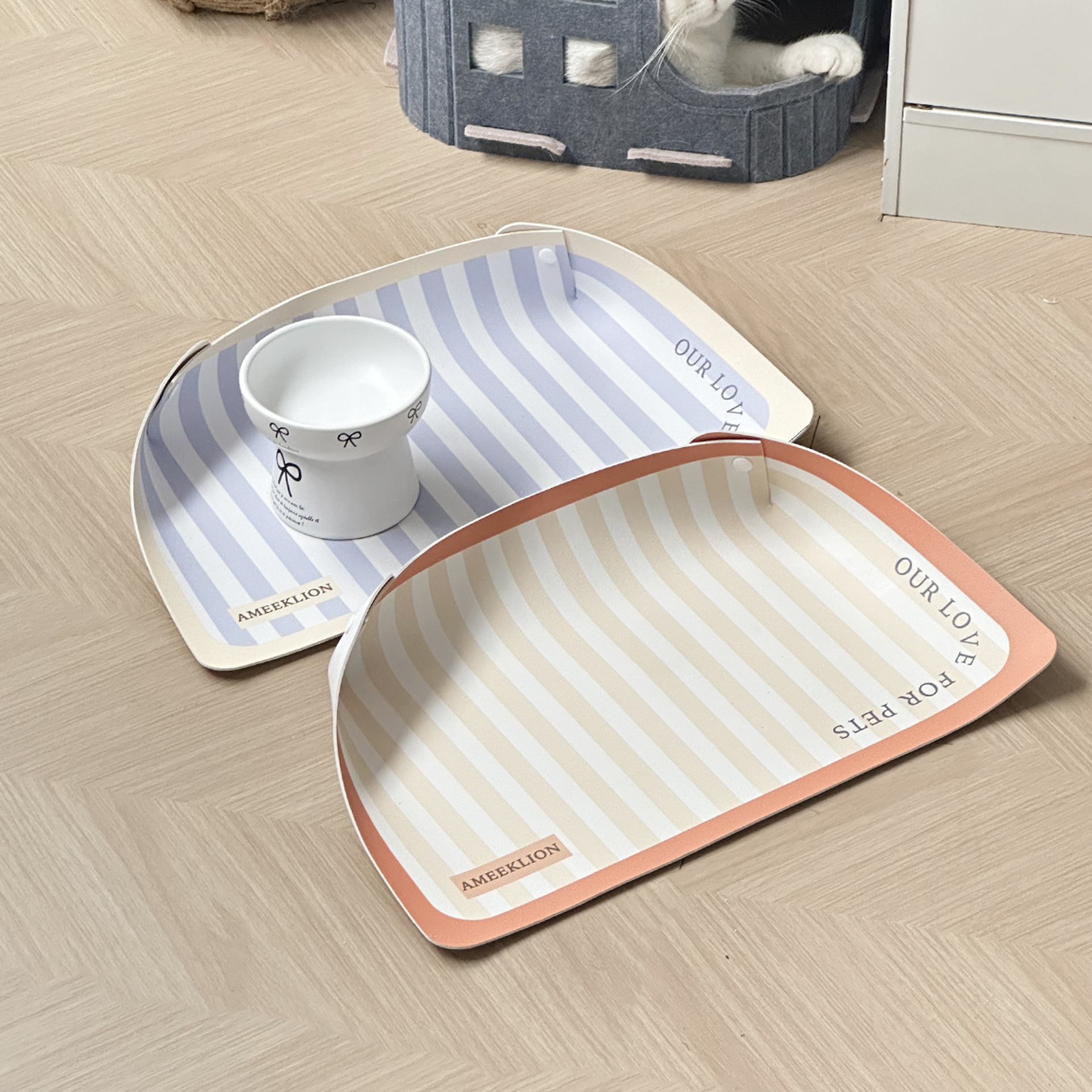 Pet Feeding Mat Waterproof And Oil-resistant Dedicated Pad photo 1