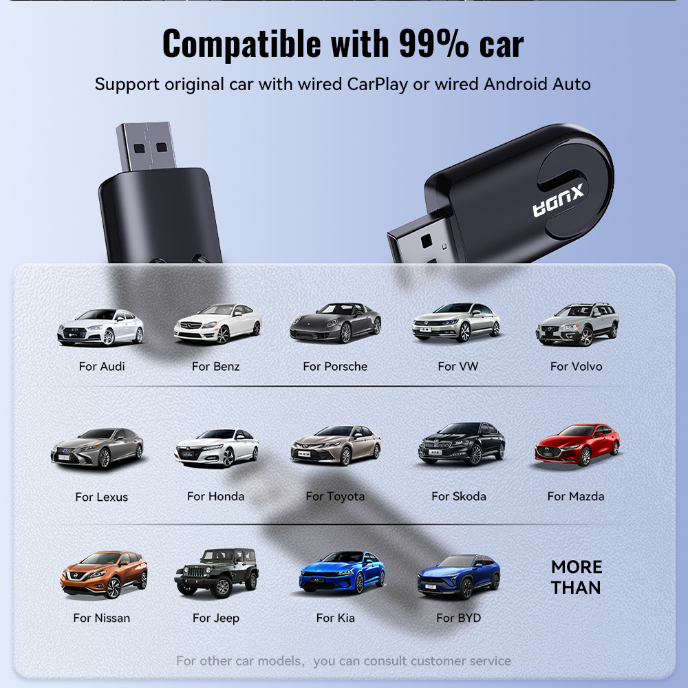 Mini 2-in-1CarplayUSB Interface Wireless Data photo 7