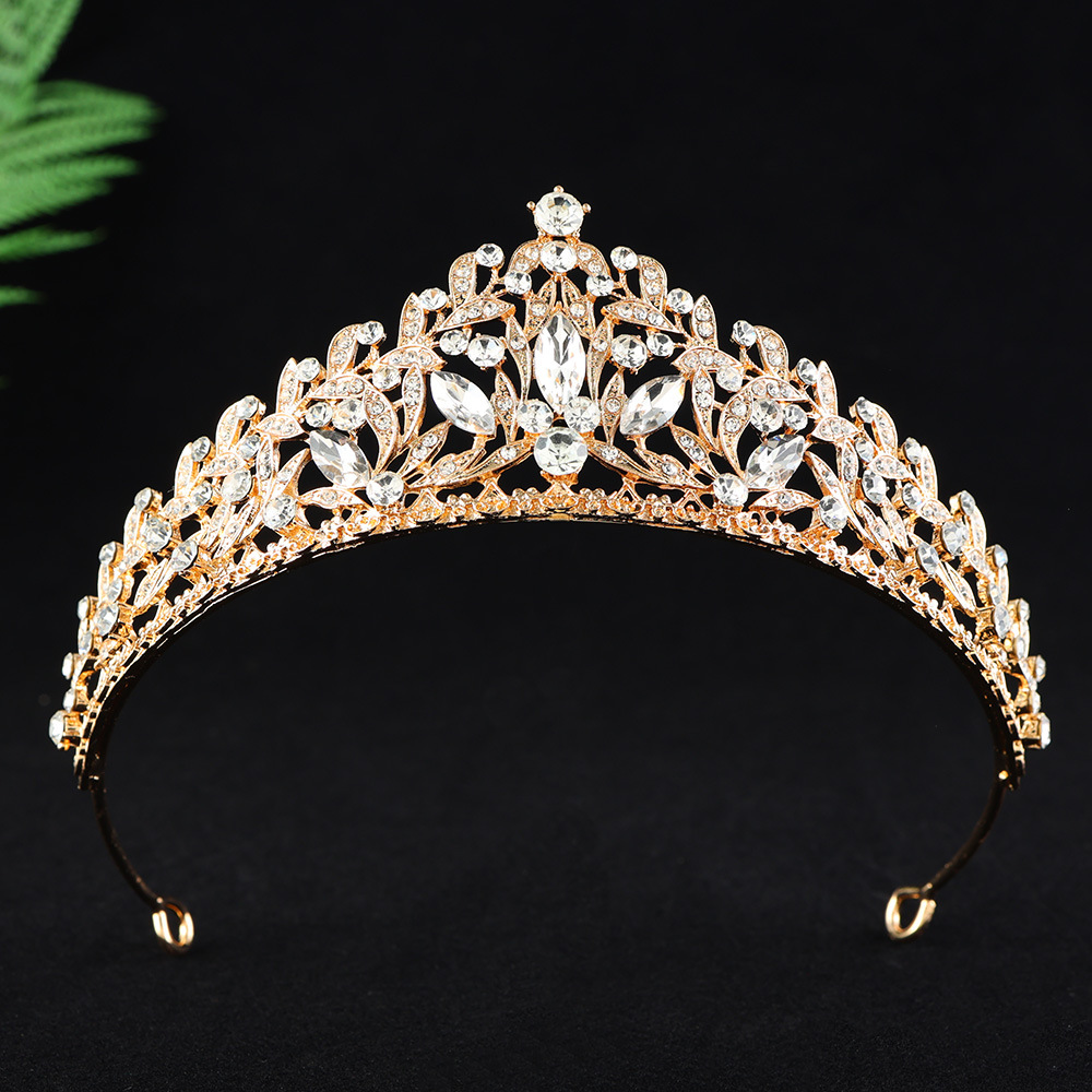 Alloy Rhinestone Princess Birthday Crown Photo Studio Hair Accessory photo 6