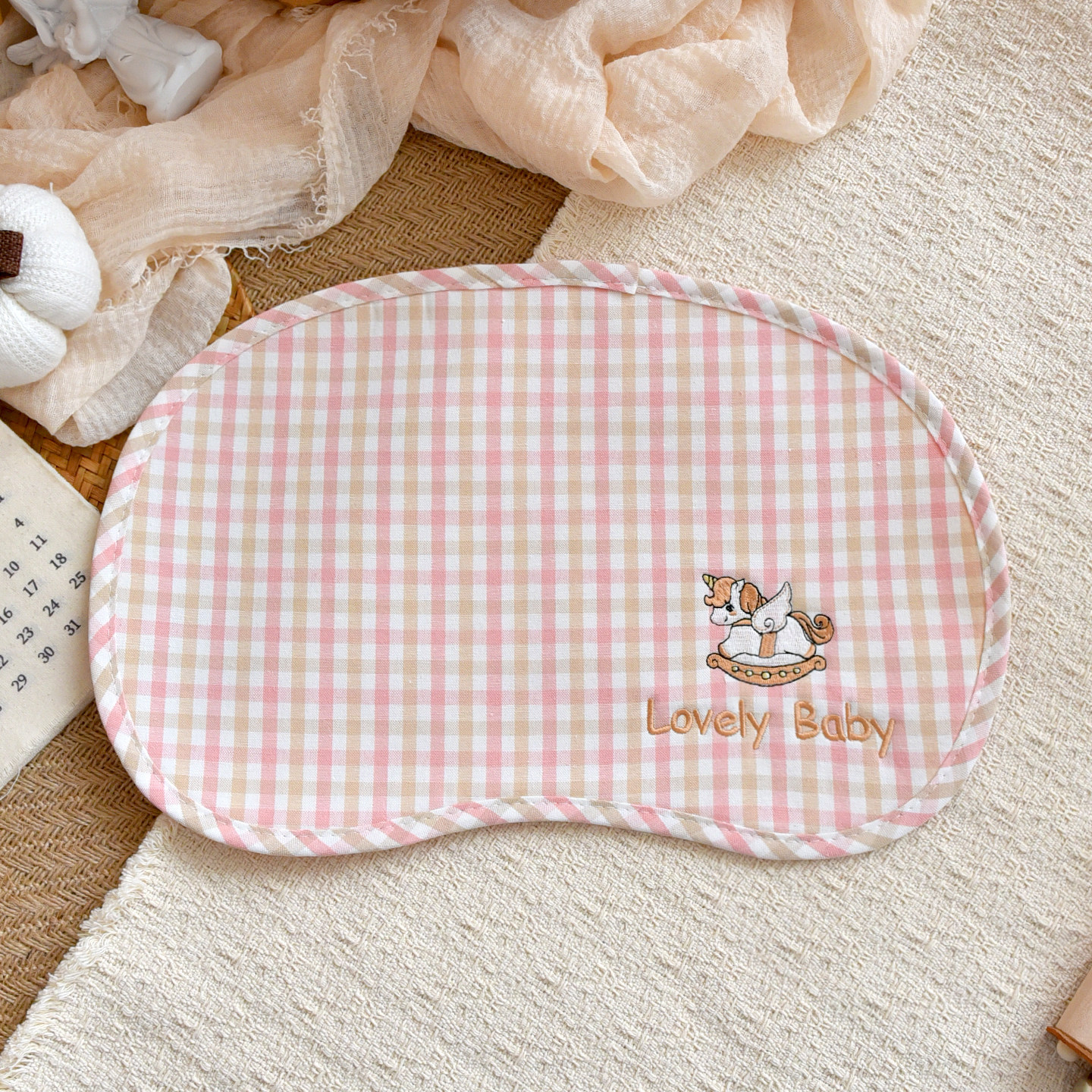 Infant And Toddler Summer Sweat-absorbing, Breathable Pillow Pillow Pad photo 8