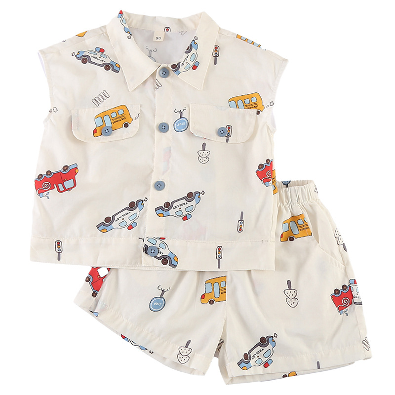 Thin Summer Shirt Set For Children photo 5