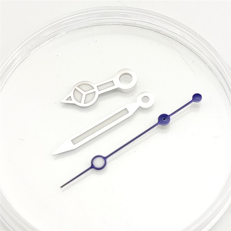 Modified Hand Set, Suitable For NH3536 Movement Mechanical Watch Hands, With Blue Luminous Coating photo 4