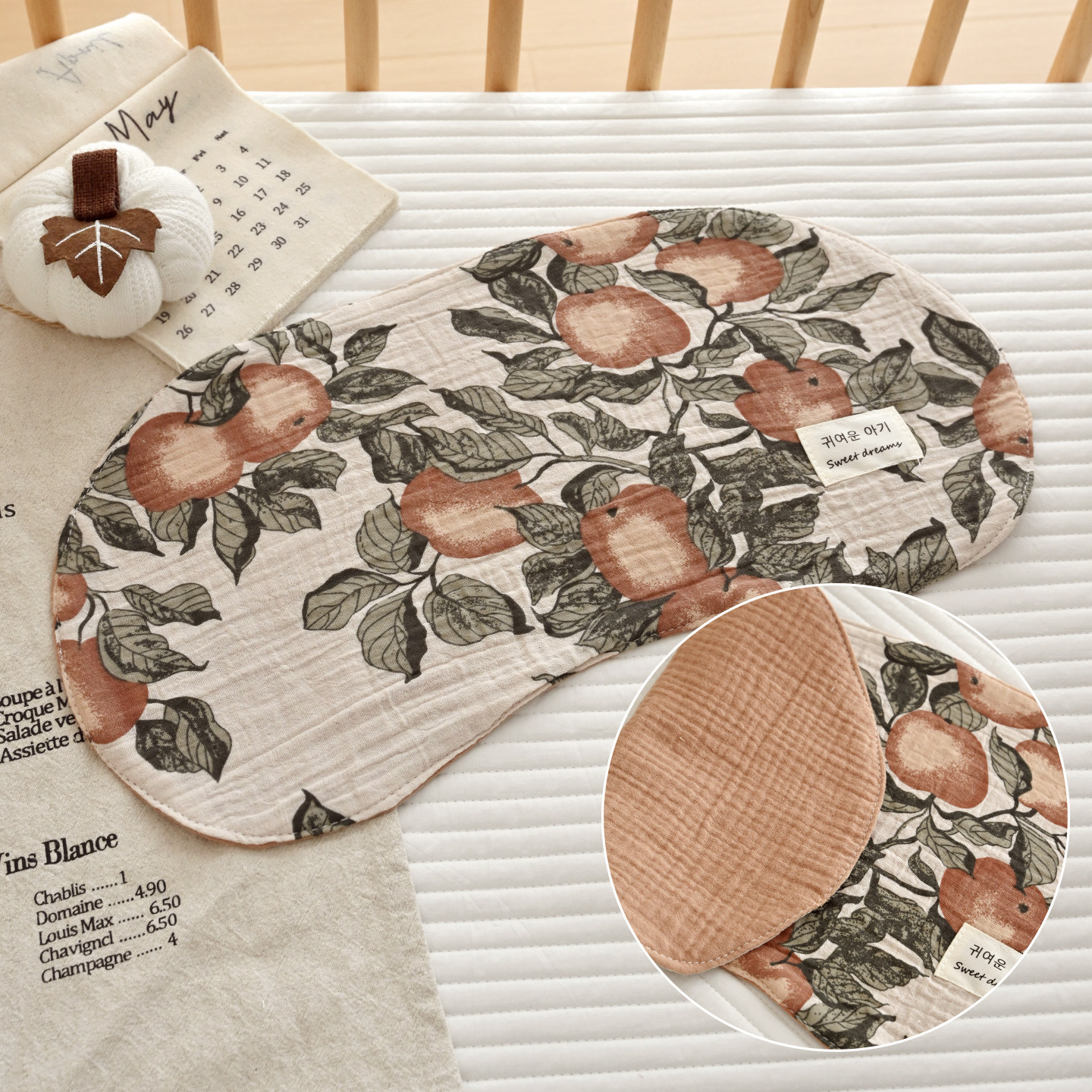 Baby Six-layer Gauze Burp Cloth Pure Cotton Shoulder Pad photo 4