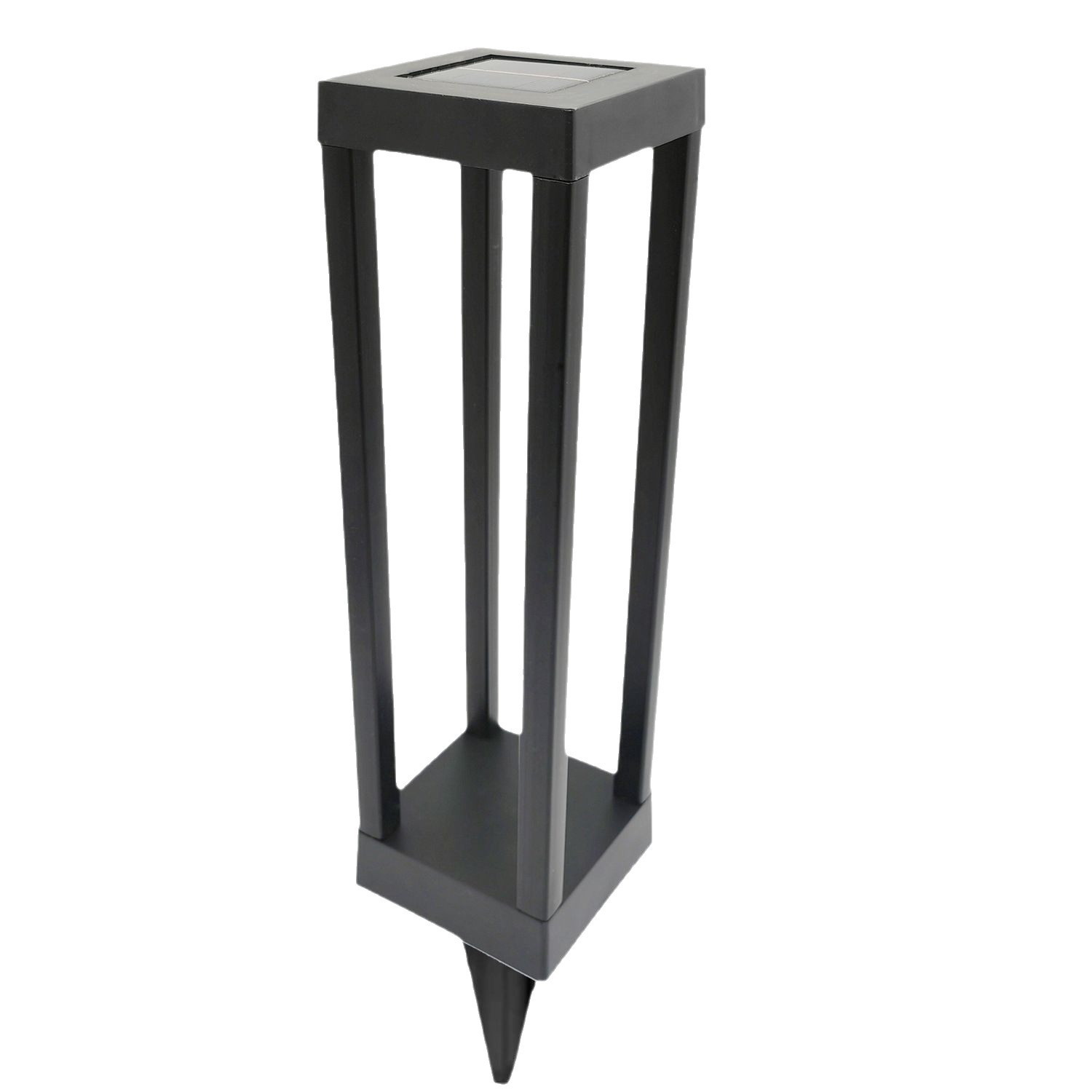 Outdoor Waterproof Square Solar-Powered Lawn Post Light photo 7