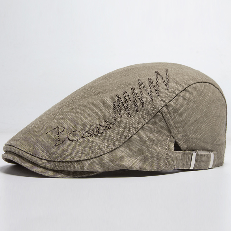 Mens Pure Cotton Embroidered Cap photo 5