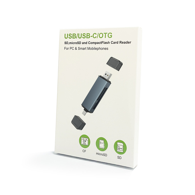 Cf Card Reader SD Car USB Three-in-one photo 6