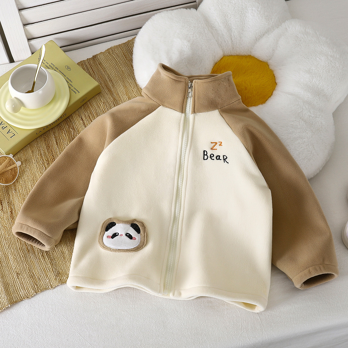 New Autumn And Winter Children's Cartoon Fleece Jacket photo 3