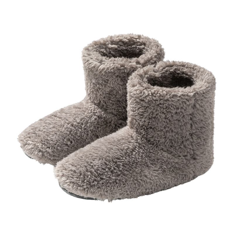 Household Japanese-style Closed-toe Plush Slippers photo 7