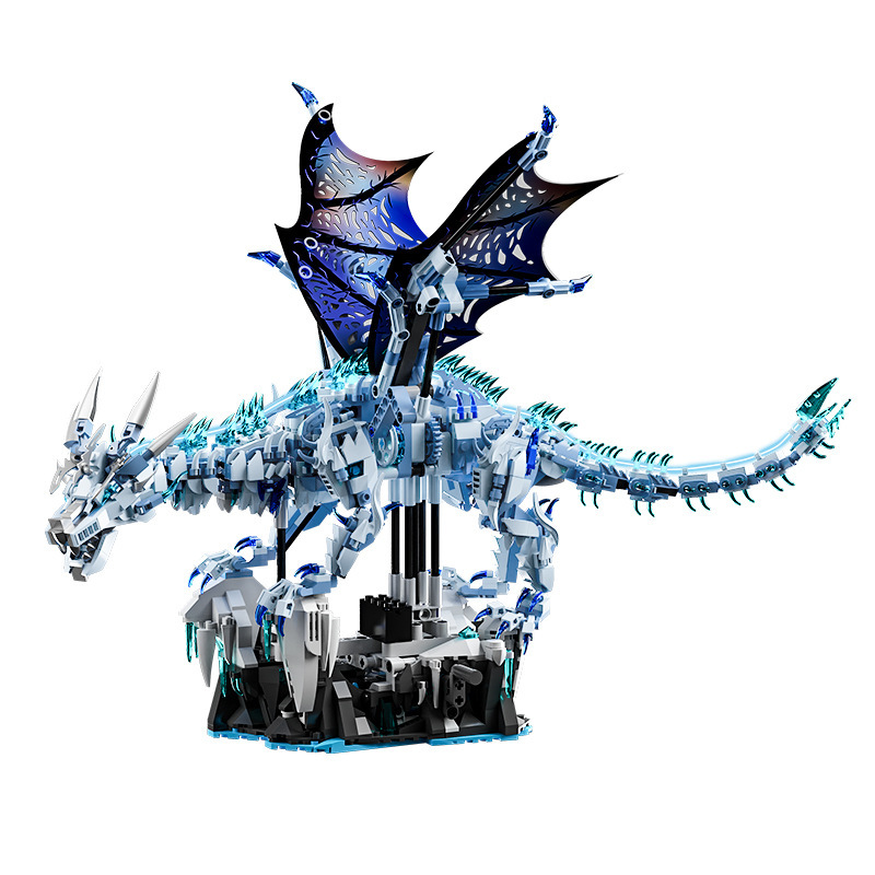 Frost Dragon Children's Educational Small-Particle Building Block Toy photo 3
