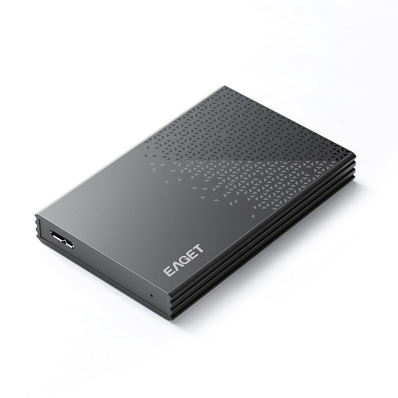 Portable Hard Drive Backup Storage High-speed Shock-resistant Black photo 4