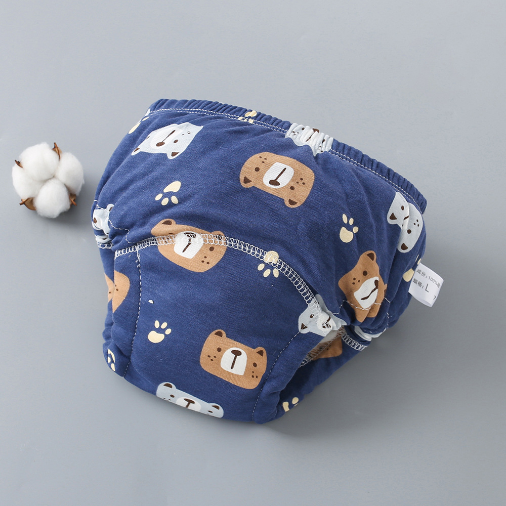 Washable 6-layer Breathable Gauze Baby Diaper Cover photo 5
