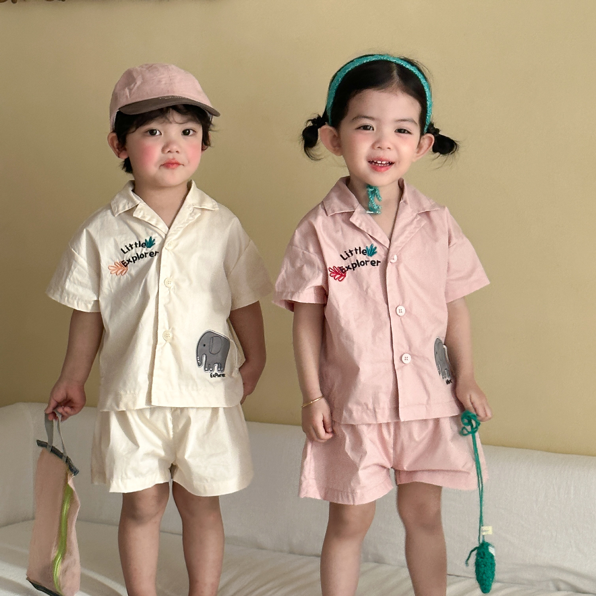 Boys Casual Cotton Short-sleeve T-shirt And Shorts photo 6