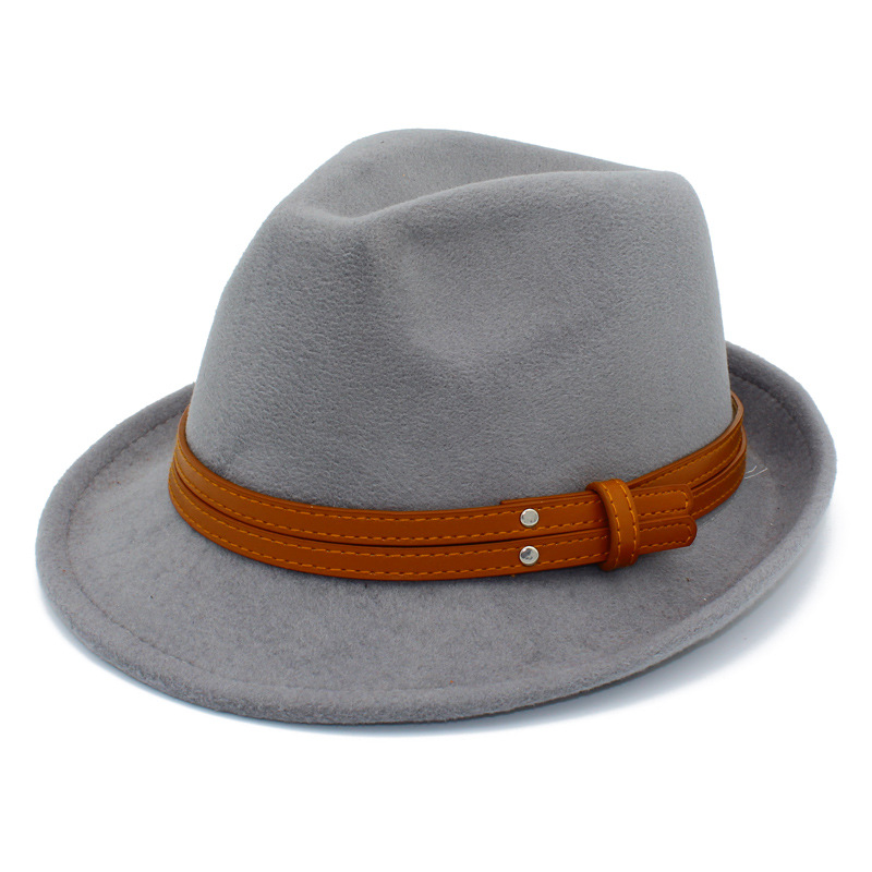 Retro Jazz-style Fashionable Minimalist Hat For Men photo 3