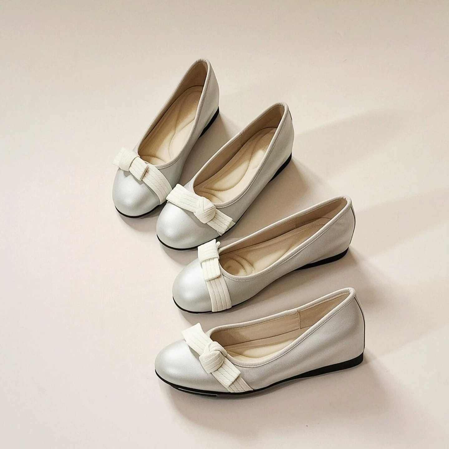 Round-toe Flats Women's Low-cut Ballet Shoes photo 3