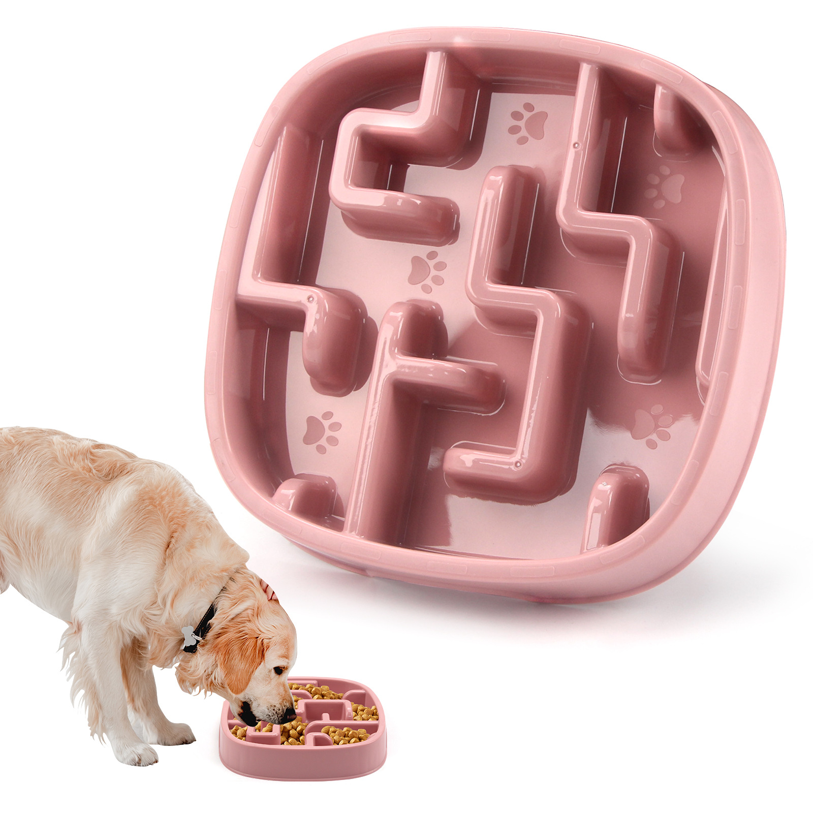 Tip-proof Slow-feeding Dog Bowl photo 5