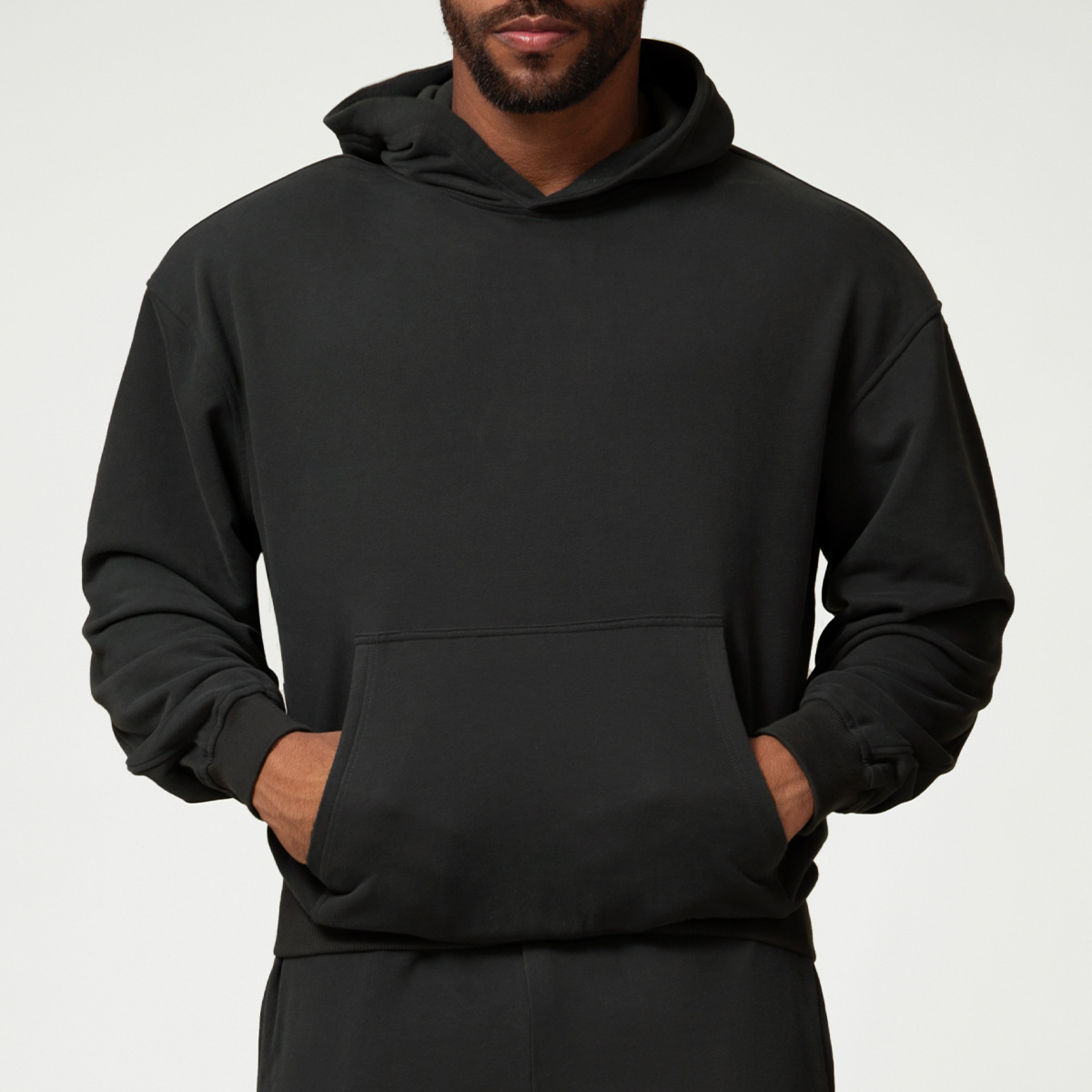 Mens Sporty Stylish And Casual Hooded Sweatshirt photo 6
